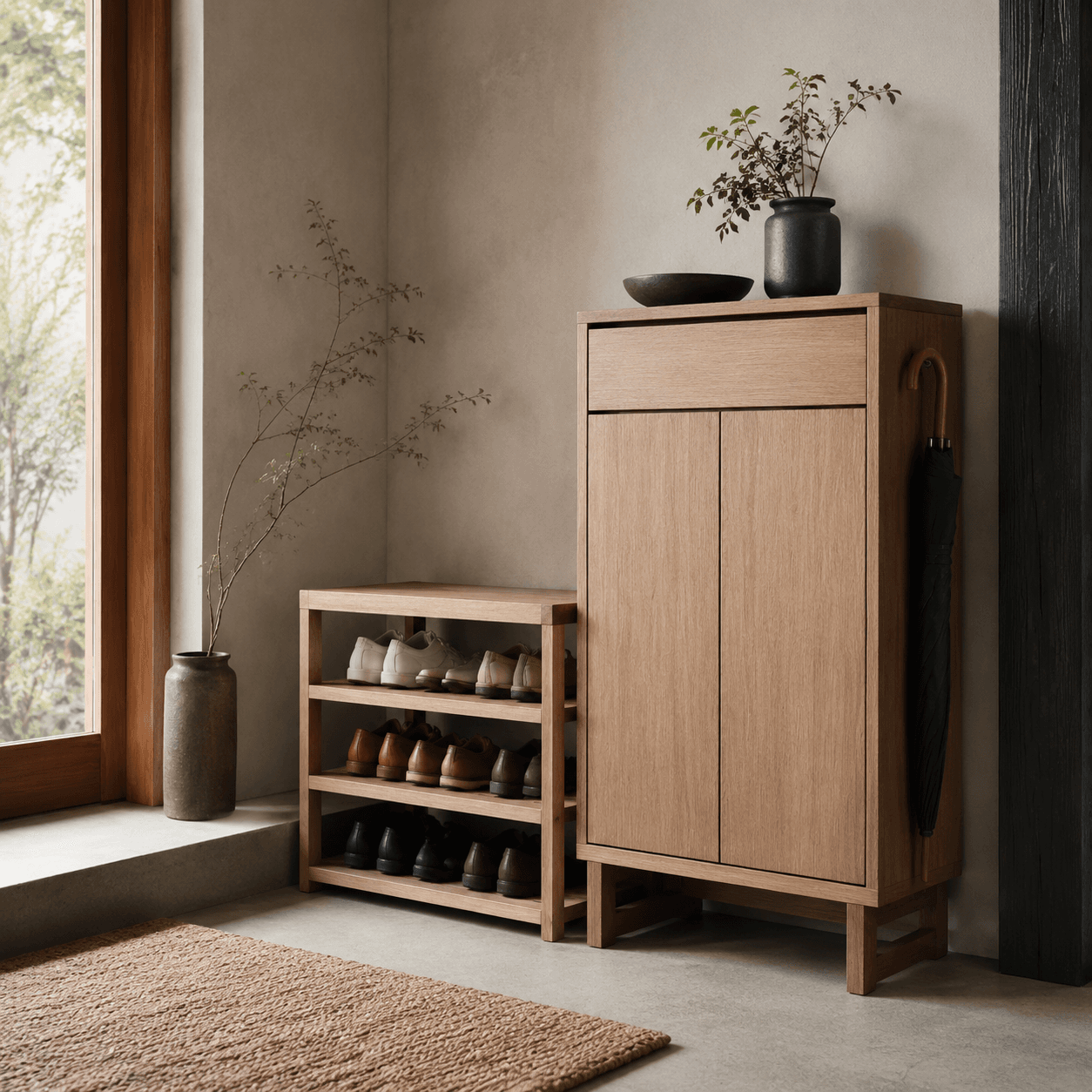 Shoe storage